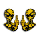 Alien Emblem - Left & Right - Yellow
