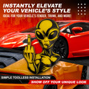 Alien Emblem - Left & Right - Yellow