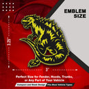 Kaiju Emblem - Left & Right - Yellow