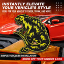 Kaiju Emblem - Left & Right - Yellow