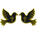 Dove Emblem - Left & Right - Yellow