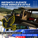 Dove Emblem - Left & Right - Yellow