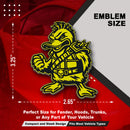 Duck Emblem - Left & Right - Yellow
