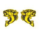 Fish Emblem - Left and Right - Yellow