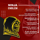 Ninja Emblem - Left & Right - Yellow