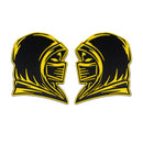 Ninja Emblem - Left & Right - Yellow
