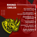 Rhino Emblem - Left & Right - Yellow