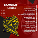 Samurai Emblem - Left & Right - Yellow