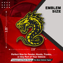 Serpent Emblem - Left & Right - Yellow