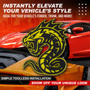 Serpent Emblem - Left & Right - Yellow