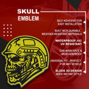 Zombie Emblem - Left & Right - Yellow