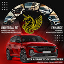 Unicorn Emblem - Left and Right - Yellow