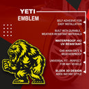 Yeti Emblem - Left & Right - Yellow
