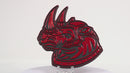 Rhino Emblem - Left & Right - Red