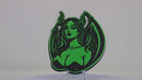 Succubus Emblem - Left & Right - Green