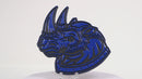 Rhino Emblem - Left & Right - Blue