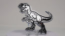 Dinosaur Emblem - Left & Right - Chrome