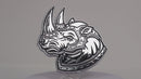Rhino Emblem - Left & Right - Chrome
