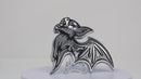 Bat Emblem - Left & Right - Chrome