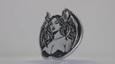 Succubus Emblem - Left & Right - Chrome