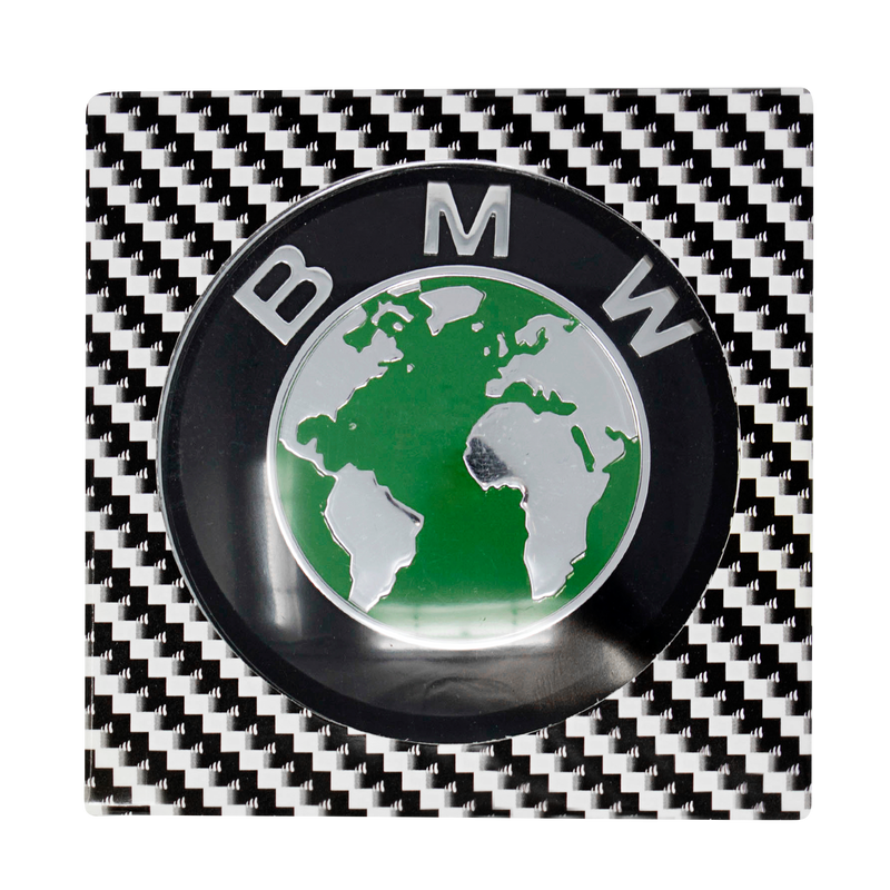 Green Earth BMW Emblem in Packaging