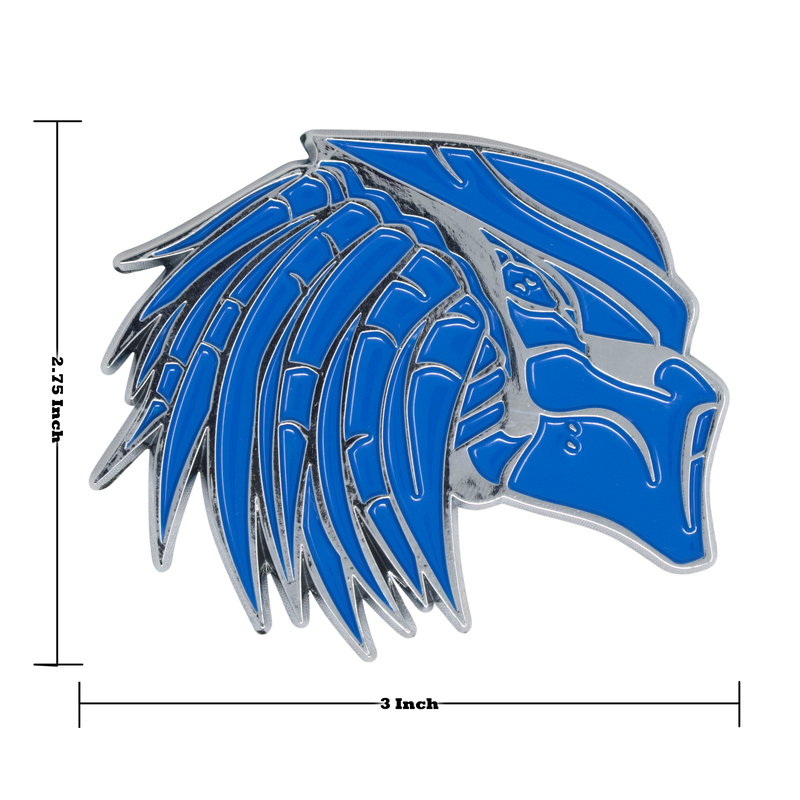Right Predator - Blue/Chrome