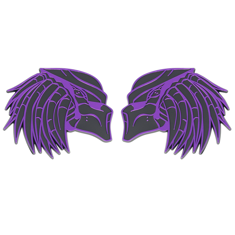 Left & Right Predator - Purple/Black