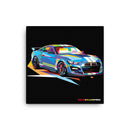 Pop Art Muscle Car - Canvas Print