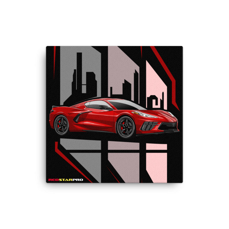 Sports Car - Canvas Print