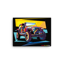 4x4 Multi-Color - Canvas Print