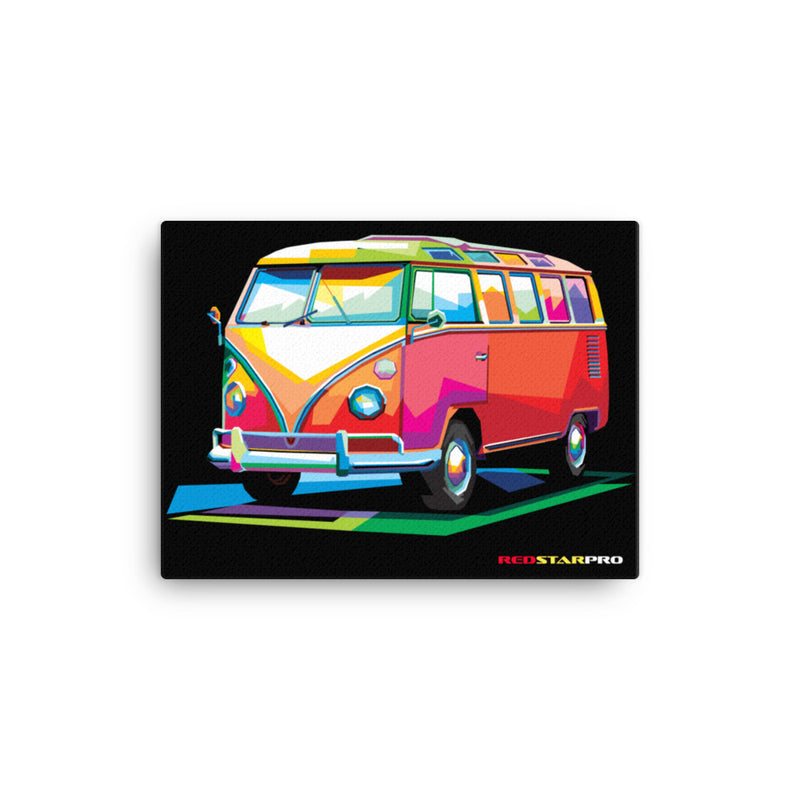 Pop Art Van - Canvas Print