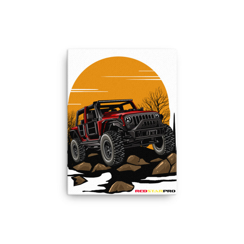 4x4 - Canvas Print