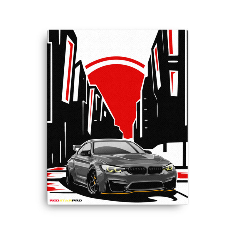 Sports Car - Canvas Print