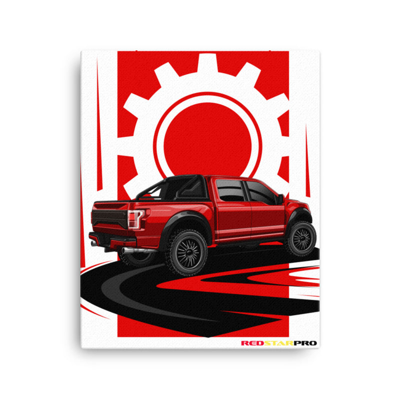 Sport Truck - Canvas Print