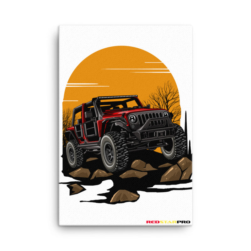 4x4 - Canvas Print