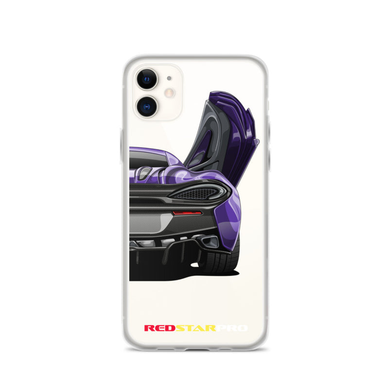 Purple Exotic Car - iPhone Case