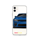 Blue Sports Car - iPhone Case