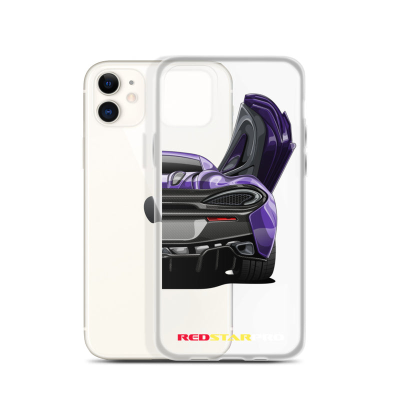 Purple Exotic Car - iPhone Case