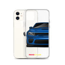 Blue Sports Car - iPhone Case