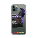 Purple Exotic Car - iPhone Case