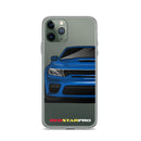 Blue Sports Car - iPhone Case