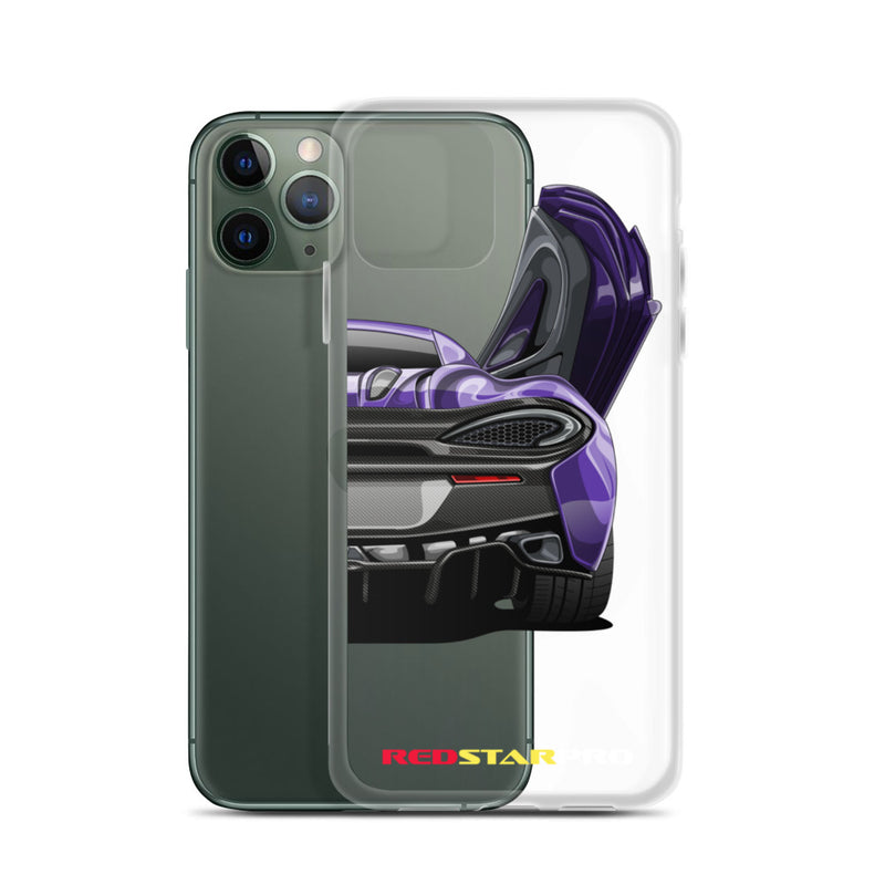 Purple Exotic Car - iPhone Case