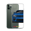 Blue Sports Car - iPhone Case