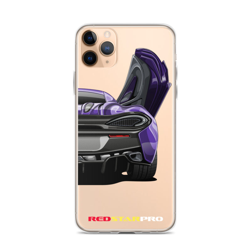 Purple Exotic Car - iPhone Case