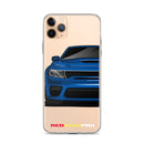 Blue Sports Car - iPhone Case