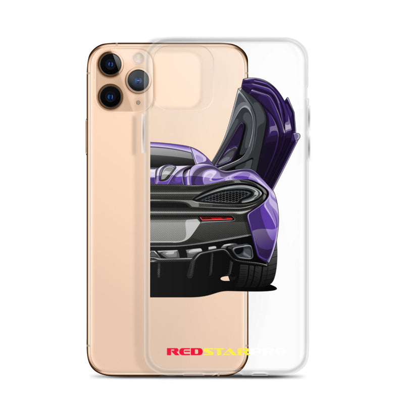 Purple Exotic Car - iPhone Case