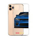 Blue Sports Car - iPhone Case