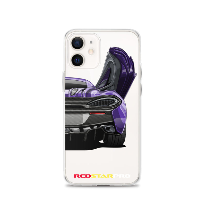 Purple Exotic Car - iPhone Case