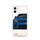 Blue Sports Car - iPhone Case
