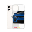 Blue Sports Car - iPhone Case